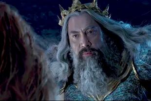 Javier Bardem interpreta al rey Tritón en el film