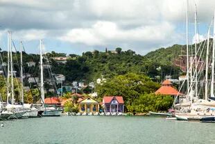 Vista de St. George, capital de Grenada.