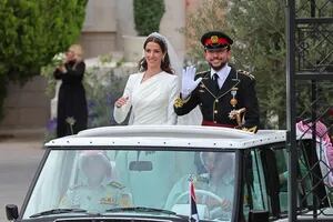 Con Kate y Máxima entre los invitados, se casó el príncipe heredero de Jordania