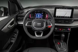 Moderno. Así luce el interior del nuevo Fiat Pulse