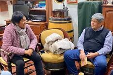 Pablo Moyano visitó a Milagro Sala en su arresto domiciliario en Jujuy y le dio su respaldo
