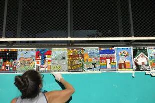 Donan un mural para homenajear al personal de salud a dos años de la pandemia