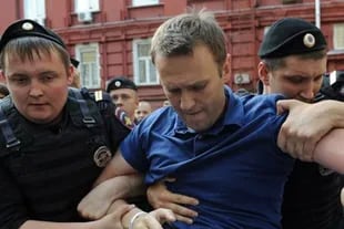 Navalny ha sido arrestado numerosas veces.