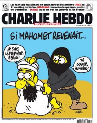 Algunas de las tapas polémicas del semanario Charlie Hebdo
