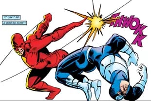 Daredevil versus Bullseye según Frank Miller