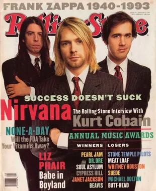 En 1994, RS llevó a la tapa a Nirvana, la última gran entrevista antes de la muerte de Cobain