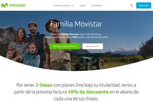 Movistar lanzó un plan familiar con descuentos de hasta el 25% en el abono móvil