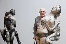 Con "La memoria residual", la pintura se vuelve escultura gracias a Juan Carlos Distéfano