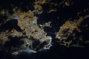 Río de Janeiro, la "ciudad maravillosa", también deslumbra desde el espacio