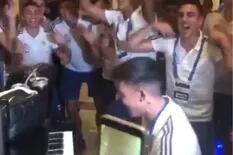 Preolímpico: la Sub 23 festejó a pura cumbia y un jugador sorprendió en el piano