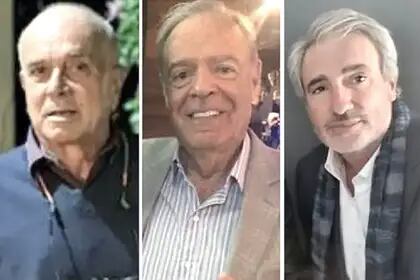 Carlos Rodríguez, Roque Fernández y Darío Epstein