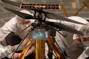 L'elicottero robotico Ingenuity faceva parte della missione Mars 2020 per esplorare obiettivi su Marte