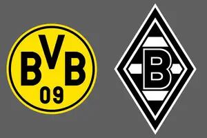 Borussia Dortmund venció por 4-2 a Borussia Mönchengladbach como local en la Bundesliga