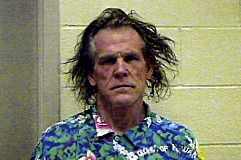 La imagen de Nick Nolte cuando fue arrestado en 2002