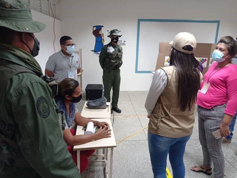 09-01-2022 Elecciones en el estado de Barinas, en Venezuela POLITICA SUDAMÉRICA VENEZUELA CNE