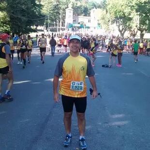 Guido Gómez se desplomó en una carrera de 27 kilómetros en Tandil