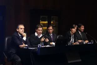 El equipo económico de Cristina: Moreno, Kicillof, Lorenzino, Marcó del Pont y Echegaray