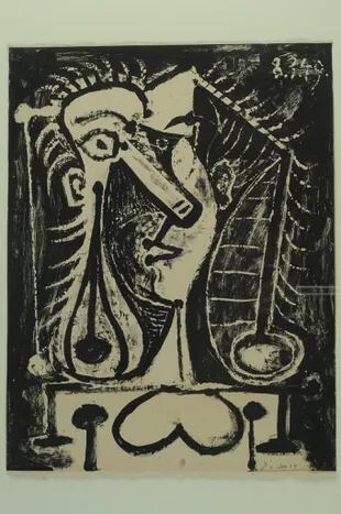 "Figura compuesta I", Pablo Picasso, 1949