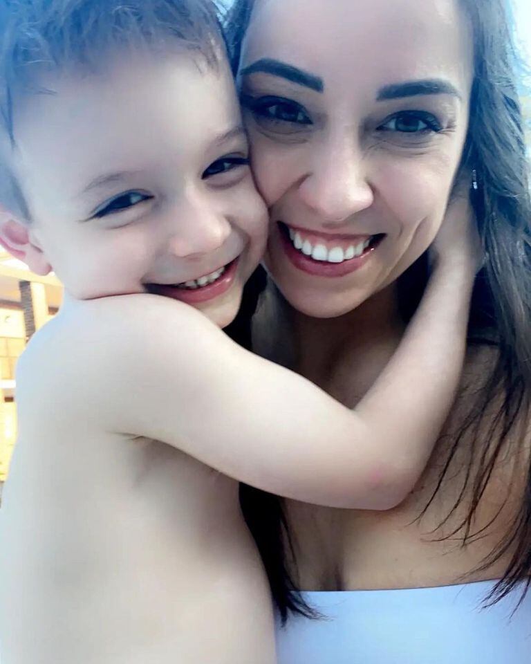 Kristi-Ann Sives comparte las vivencias con su hijo a través de Instagram