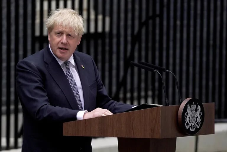 Crisis in UK: Around the corner, Boris Johnson resigns as prime minister but will remain in office until his successor is chosen