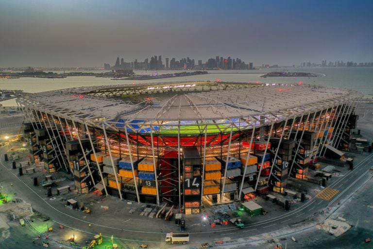 El estadio 974, otro de los escenarios del Mundial 2022 que ya fue estrenado