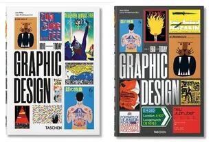 Los dos tomos de La Historia del Diseño Gráfico hoy incluyen material nacional gracias al intercambio con la Fundación IDA.