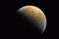 Marte: la sonda espacial de Emiratos Árabes Unidos captó su primera imagen