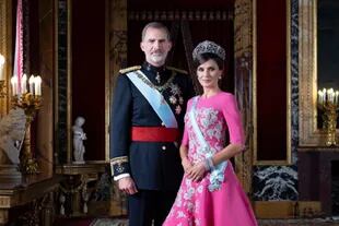 Felipe VI y Letizia de España. Crédito: Casa Real
