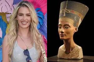 Es modelo y actriz y reveló los secretos para lograr el efecto Nefertiti en su rostro