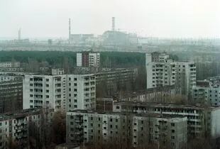 Imagen de archivo de la zona de exclusión de Chernobyl