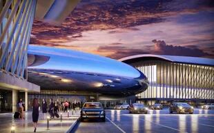 La fachada de la terminal que proyectan hacia 2021