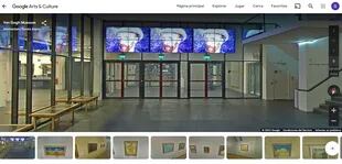 Gracias a la tecnología Street View es posible viajar hasta el Museo Van Gogh, en Ámsterdam