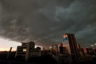 Tormenta sobre Buenos Aires