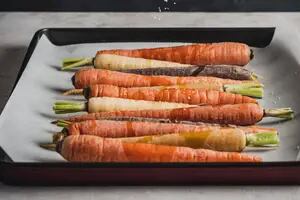 Zanahorias enteras al horno