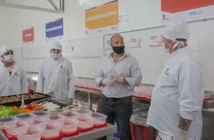 Nicolás Lusardi, director ejecutivo de Cook Master, en la Unidad Penitenciaria 41 de Campana funciona una de las escuelas de cocina de la firma