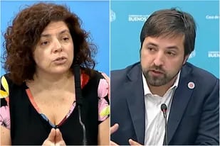 Carla Vizzotti y Nicolás Kreplak, ministros de Salud de Nación y provincia de Buenos Aires, respectivamente, mantienen posturas disímiles sobre la vacunación obligatoria