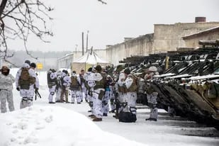 El Ejército de Ucrania, lejos del nivel de sofisticación que distingue a los miembros de la OTAN