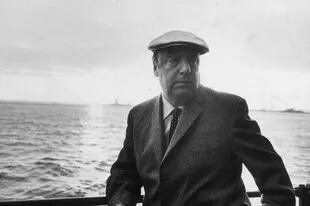 Pablo Neruda, en 1966