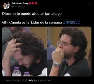 Estallaron los memes tras el liderazgo de Camila en Gran Hermano (Foto: Twitter)