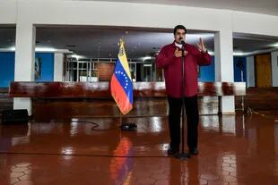 Nicolás Maduro en el aeropuerto Simón Bolívar