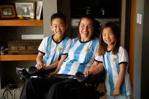 La inspiradora historia de Mandy: quedó cuadripléjica en un viaje a la Argentina, pero siempre quiso volver