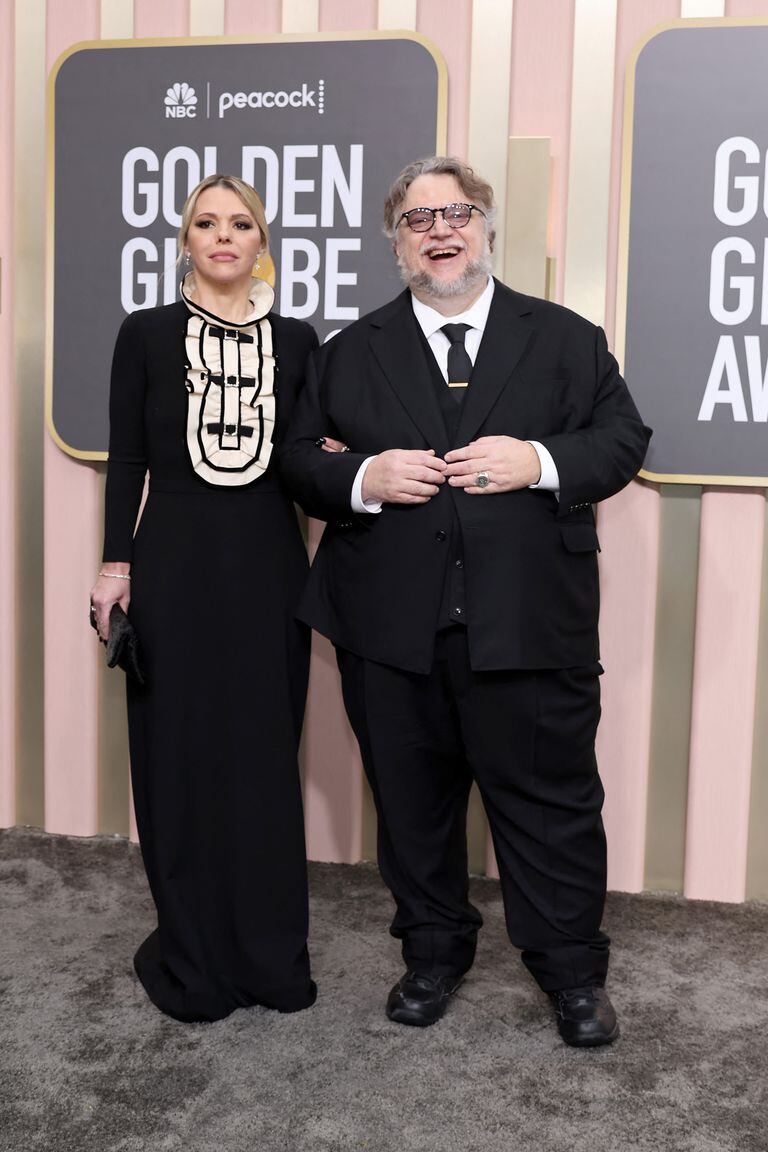 Guillermo del Toro y su esposa, la guionista Kim Morgan