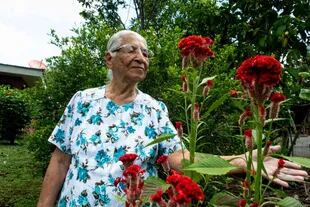 Clementina Espinoza, de 92 años