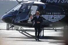 Top Gun: Maverick: de la llegada en helicóptero de Tom Cruise a un inesperado beso en la premiere