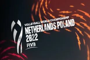 El logo oficial de la Copa del Mundo de vóleibol femenino Países Bajos - Polonia 2022