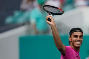 Francisco Cerúndolo fue la revelación del último Masters 1000 de Miami, en marzo, alcanzando las semifinales. 