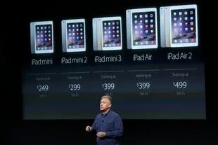 Los nuevos precios (en Estados Unidos) de la línea de tabletas de Apple