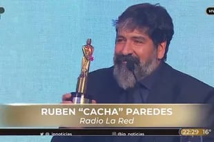 Rubén "Cacha" Paredes, mejor labor en operación