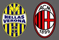 Milan venció por 3-1 a Verona como visitante en la Serie A de Italia