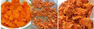 Elaboración de snack de zanahoria combinando métodos de deshidratación